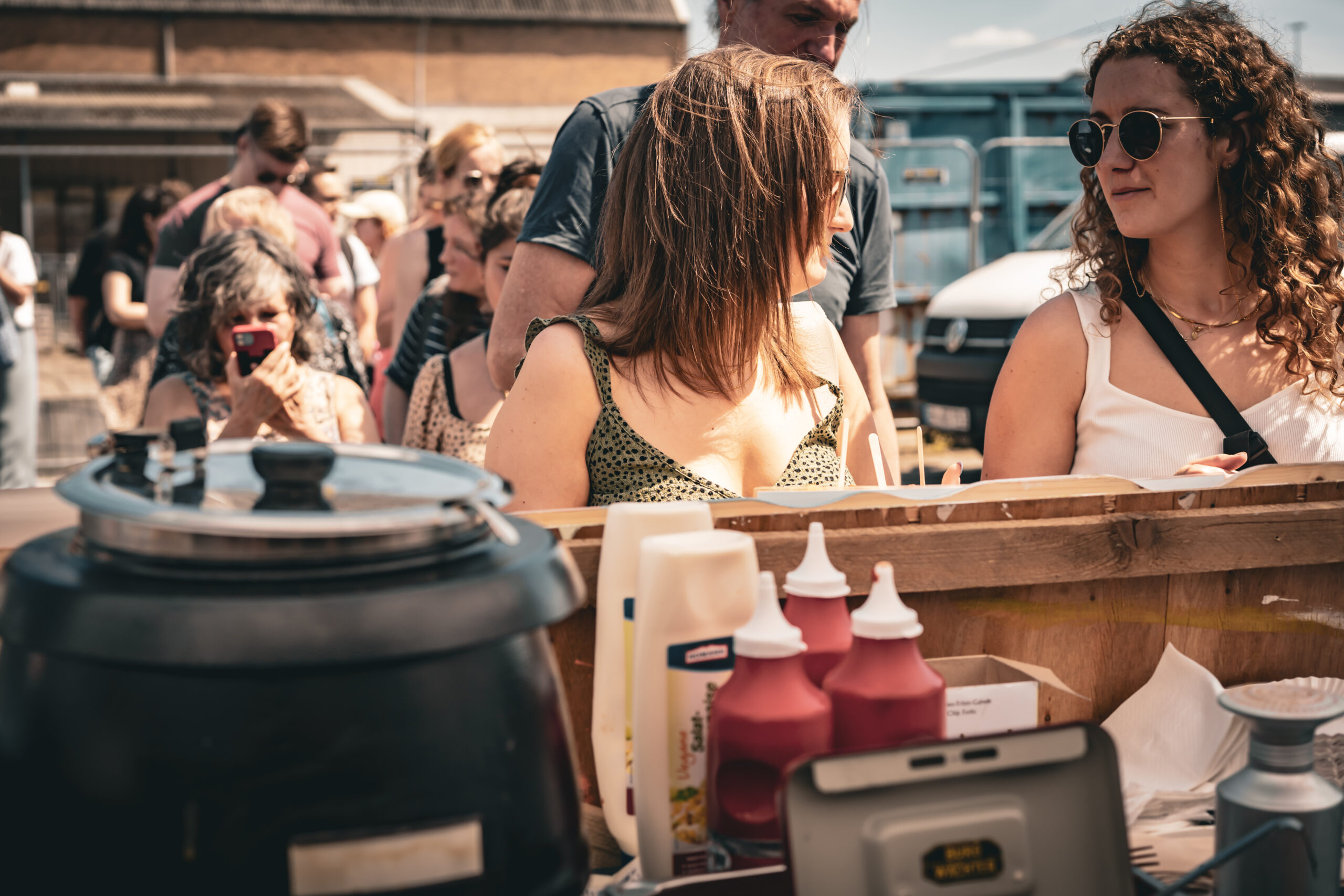 Voodmarkt Atmosphäre